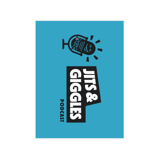 Jits & Giggles Podcast Postcard Bundle - Fun & Stylish Greeting Cards