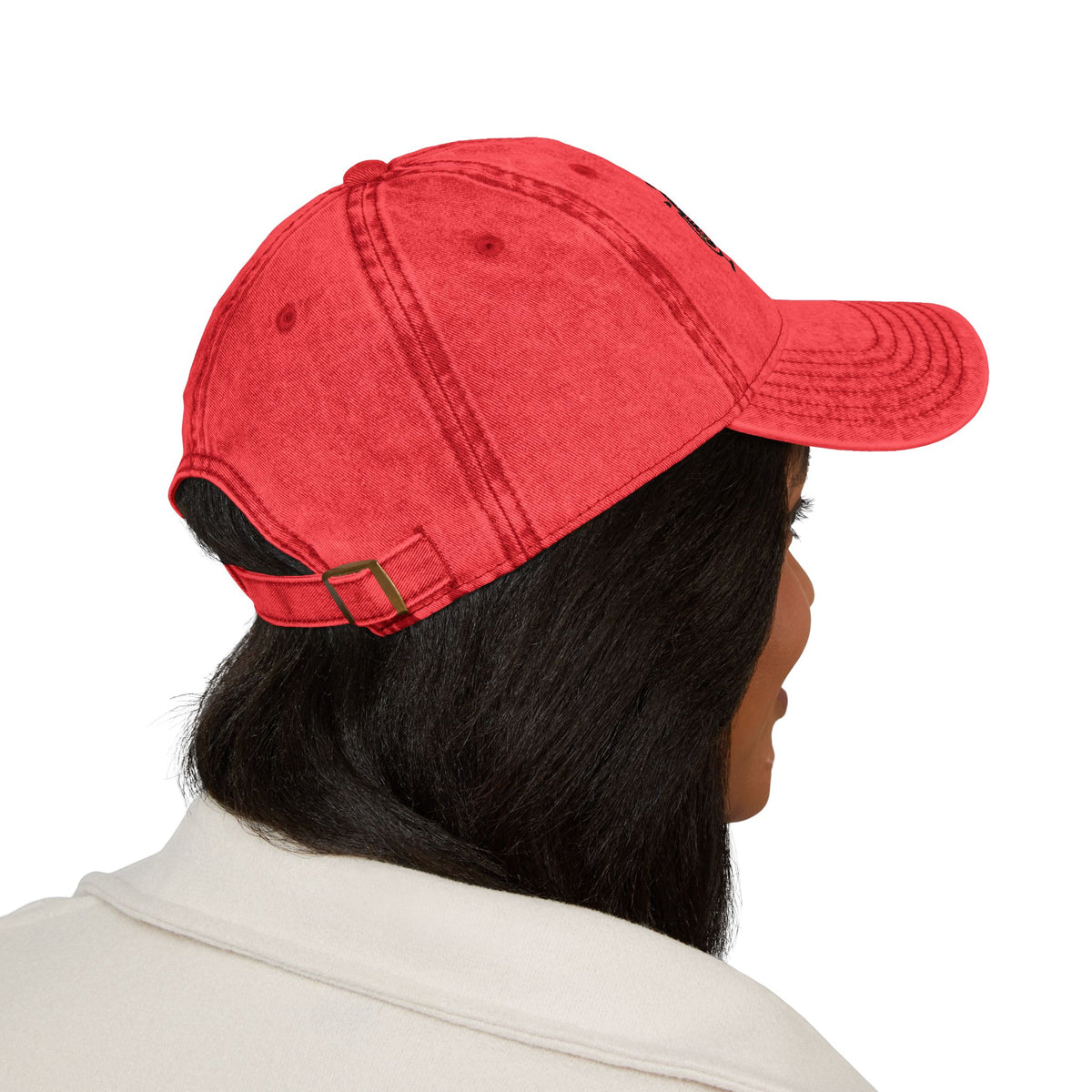 Vintage Embroidered Cap - Jits & Giggles Podcast Hat